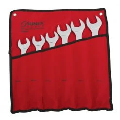 Sunex 9606M 6-Piece Metric Raised Panel Combination Wrench Set -BLACK+DECKER Sales snxn9606m b