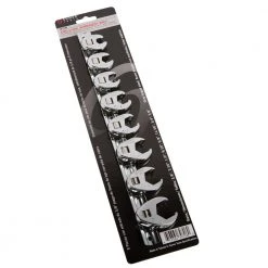 Sunex 9708 8-Piece 3/8 In. Drive SAE Fully Polished Flare Nut Crowfoot Wrench Set -BLACK+DECKER Sales snxn9708 d