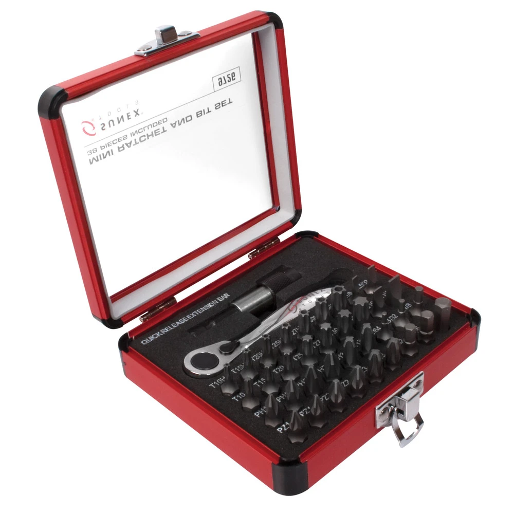 Sunex 9726 38-Piece Mini Ratchet and Bit Set Sunex 9726 38-Piece Mini Ratchet And Bit Set -BLACK+DECKER Sales
