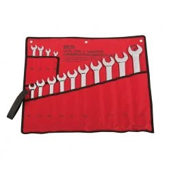 Sunex 9915A 14-Piece SAE V-Groove Combination Wrench Set -BLACK+DECKER Sales snxn9915 b