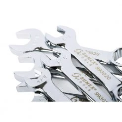 Sunex 9930 11-Piece SAE Stubby Combination Wrench Set 4 Sunex 9930 11-Piece SAE Stubby Combination Wrench Set -BLACK+DECKER Sales snxn9930 b