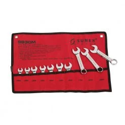 Sunex 9930M 10-Piece Metric Stubby Combination Wrench Set 5 Sunex 9930M 10-Piece Metric Stubby Combination Wrench Set -BLACK+DECKER Sales snxn9930m c